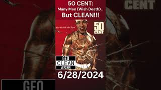 50 Cent Many Men Wish Death CLEAN clean rap hiphopartist50cent manymen cleanversion [upl. by Zildjian]