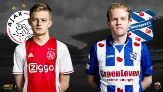 Landskampioen Dani Hagebeuk  Niels Krist  Ajax  SC Heerenveen  Speelronde 31  EDivisie [upl. by Rezzani]