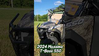 2024 Massimo TBoss 550 test utv sidebyside review [upl. by Wilhelmina]