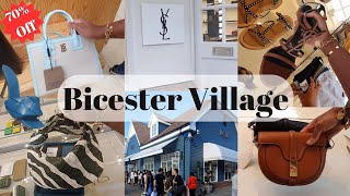 Bicester Village Luxury Outlet 70 OFF Saint Laurent Burberry Bottega Coach Celine [upl. by Mitch449]