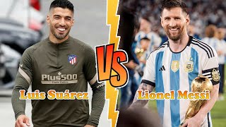 Luis Suárez VS Lionel Messi Transformation ★ From Baby To 2024 [upl. by Stephenson]