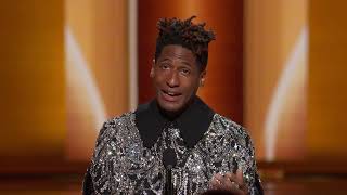 JON BATISTE Wins Album Of The Year For ‘WE ARE’  2022 GRAMMYs Acceptance Speech [upl. by Ahsaeym]