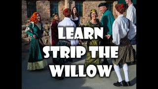 Learn how to dance Celtic Ceilidh Strip the Willow Dance Tutorial brave [upl. by Nileuqcaj]