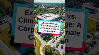 ExxonMobil vs Climate Change A Corporate Climate Conundrum shorts [upl. by Adnuahsal]