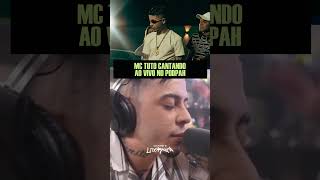 MC TUTO CANTANDO AO VIVO NO PODPAH [upl. by Irakuy]