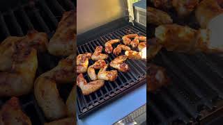 Hot Honey Grilled Chicken Wings  CharBroil® [upl. by Imim]