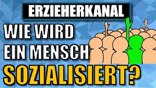 SOZIALISATION  Wie funktioniert Sozialisation einfach erklärt  ERZIEHERKANAL [upl. by Anauqaj]