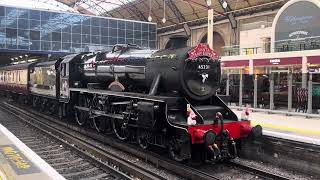 ‘45231 Sherwood Forester’  The Santa Steam Express  Steam Dreams 15122023  London Victoria [upl. by Zebedee613]