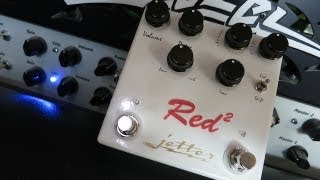 Jetter Red² Red2 or Red Square Overdrive Pedal Demo [upl. by Silvan]