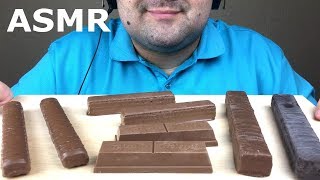 ASMR Chocolate Bars amp Wafers Eating Sounds Eating Show Mukbang NO TALKING [upl. by Domenech691]