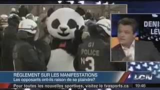 Denis Lévesque  Règlement P6 sur les manifestations [upl. by Attevroc961]