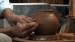 Nick Blaisdell original pottery designs  Durango Colorado [upl. by Rebekkah253]