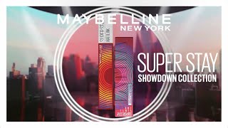 Maybelline New York – New SUPER STAY SHOWDOWN COLLECTION  MATTE vs SHINE  20s [upl. by Paulie780]