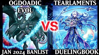 Ogdoadic Evol vs Tearlaments  Dueling Book [upl. by Ayahc707]