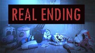 █▬█ █ ▀█▀ REAL ENDING Five Nights at Freddys Sister Location FNAF 5 [upl. by Aihsiyt813]