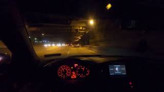 BMW 545i Straight Piped Night Cruising [upl. by Elohcin]