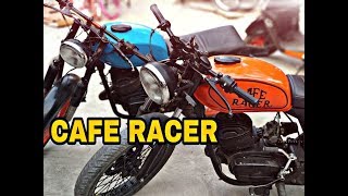 Customized Cafe Racer  Rajdoot 175 Cc [upl. by Isied]