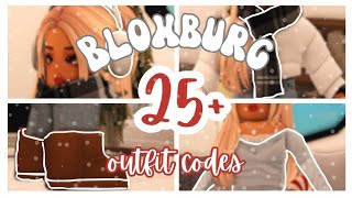 Bloxburg Realistic Winter Outfit codes  Outfit Codes  Roblox [upl. by Barvick750]