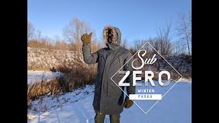 Affordable Sub Zero Parka 2024  Eddie Bauer Superior Down STADIUM Coat [upl. by Eehsar]