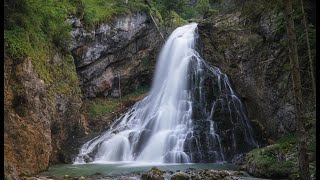 Am Gollinger Wasserfall Schwarzbachfall im Tennengau [upl. by Annaes428]