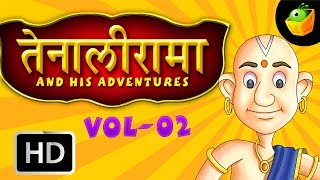 Tenali Raman Full Stories Vol 2 In Hindi HD  MagicBox Animations [upl. by Aissert]