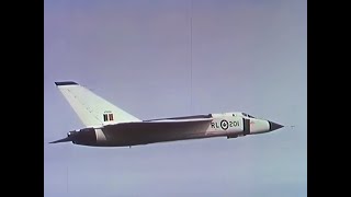 Avro Arrow First Flight  March 25 1958  RESTORED FOOTAGE [upl. by Atsiuqal]