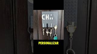 Fiz um porta chaves de LEGO [upl. by Nnelg]