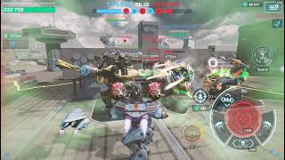 Battle N°401  War Robots WR [upl. by Osrock]