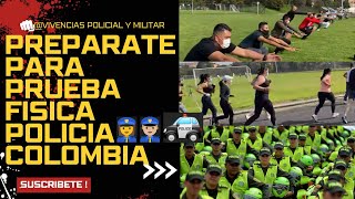 PREPÁRATE PARA PRUEBA FISICA5 PRUEBASdel proceso de incorporación POLICIA COL EsUnHonorSerPolicía [upl. by Kester]