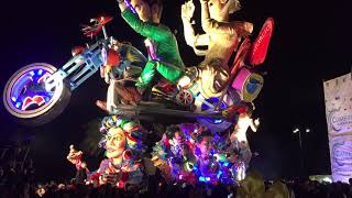 Carnevale di Sciacca 2019  Carro Allegorico FIORI DARANCIO [upl. by Ennayk977]