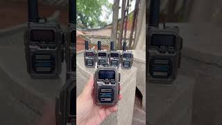 Public network intercom 5000 miles radio walkietalkie radiocommunication twowayradio [upl. by Randell16]