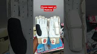 Batting gloves repair at madurai cricket glovesrepair battinggloves repair madurai trending [upl. by Elissa]