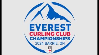 2024 Everest Canadian Club Championships  Draw 11  Sheet 2  NO Johnston vs BC Guignard [upl. by Dunning]