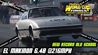 New Record OLD SCHOOL El Makinon Betun Performance 640 216mph World Cup Finals 2023  PalfiebruTV [upl. by Kcirdes994]