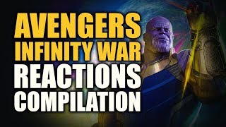 Avengers Infinity War Reactions Compilation [upl. by Ahsilef]