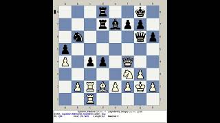 Epishin Vladimir vs Zagrebelny Sergey  Agzamov Memorial Chess 1987 Tashkent Uzbekistan [upl. by Nairdad200]