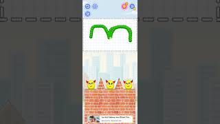 Draw To Smash logic puzzle Level 45 imalidotcom game solution Logic Puzzle Draw the line to smash [upl. by Ztnaj]