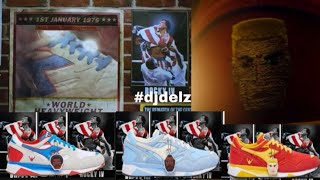 Diadora Rocky Balboa Sneaker Collection Unveiled Huge Jordan RestockNike AF1 Swarovski crystals [upl. by Gerda]