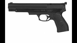 Gamo PR45 45mm Luchtdrukpistool [upl. by Nodla]