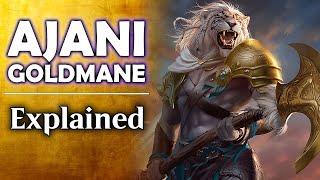 Ajani Goldmane Explained  Magic the Gathering Lore [upl. by Craddock394]