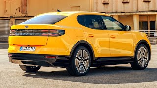 AllNew Ford Capri 2025 Vivid Yellow  Driving Exterior and Interior [upl. by Anileme350]