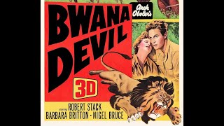 DICK DINMAN SALUTES KINO LORBERS RELEASE OF THE 3D CLASSIC quotBWANA DEVILquot [upl. by Zanahs]