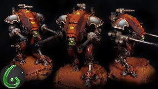 Painting Tutorial WH40K Armiger Helverins Scheme [upl. by Clite]