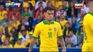 Philippe Coutinho vs Peru  2019 HD  Copa America Final [upl. by Petit]