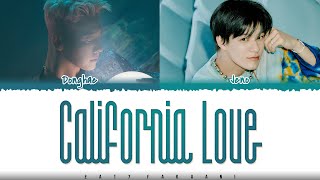 DONGHAE  California Love Feat JENO of NCT Lyrics Color CodedHanRomEng [upl. by High]