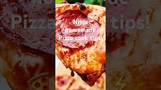 Ninja Homemade Pizza Oven Cooking Tips 🍕⚡️ [upl. by Wadleigh204]