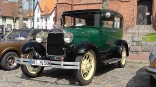 Oldtimertreffen  Autotag der Meldorfwoche 2013 [upl. by Japeth]