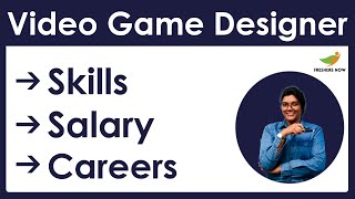 How to Become a Video Game Designer   Salary  Skills  Career in India [upl. by Ehcram]