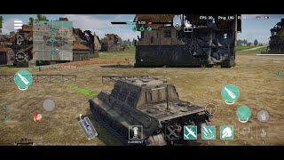 War Thunder Mobile Jagdtiger Gameplay [upl. by Harrison]