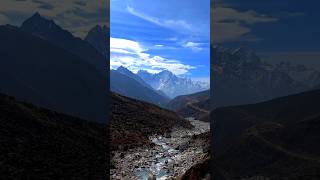 Gokyo Valley in the Everest Region😍 travel trekking mountains nepal everest gokyo [upl. by Uzial]